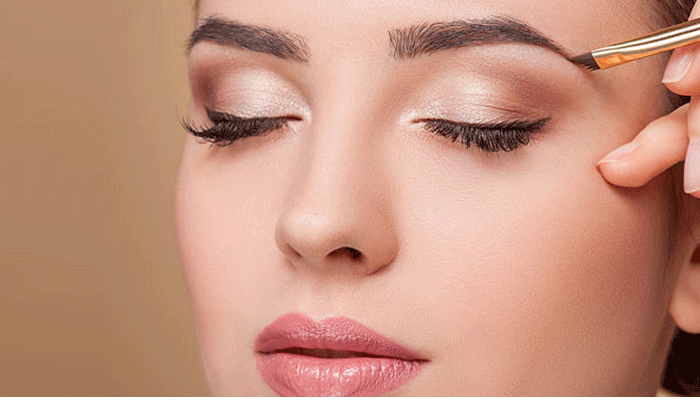 চিকন পাতলা আইভ্রু, ঘন কালো করে তুলুন