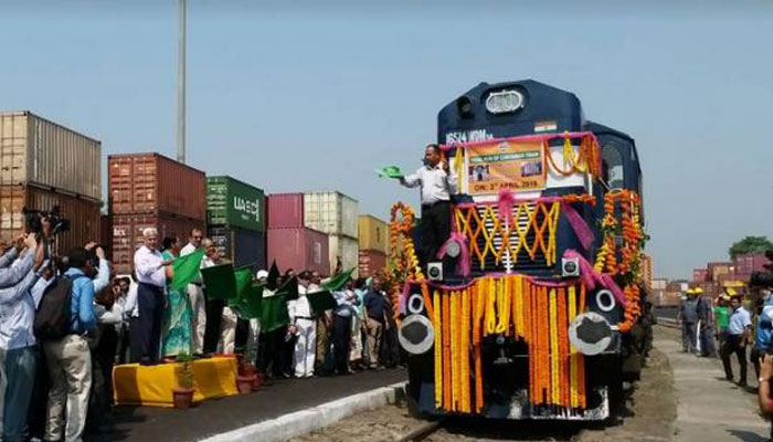 ভারত-বাংলাদেশ কনটেইনার রেল যোগাযোগ শুরু
