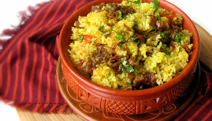 গরুর ভুনা খিচুড়ি