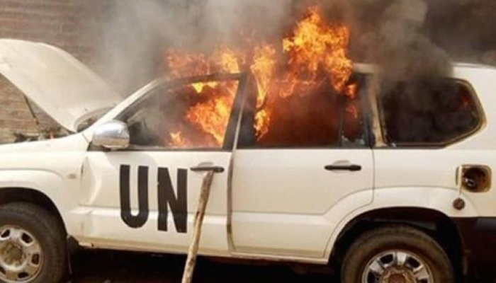 কঙ্গোয় জাতিসংঘের শান্তিরক্ষা মিশনে হামলা