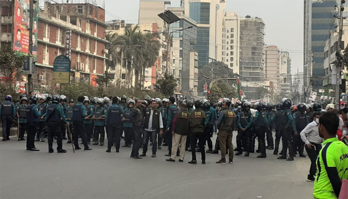 বিএনপির বিজয় শোভাযাত্রা র‌্যালি