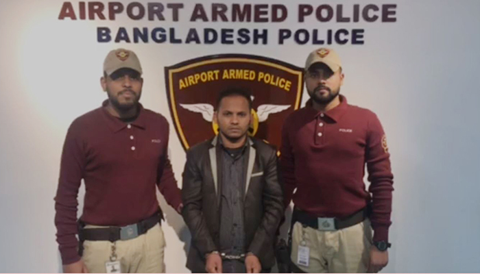 বিমানবন্দরে পাকস্থলিতে চার হাজার পিস ইয়াবাসহ আটক ১