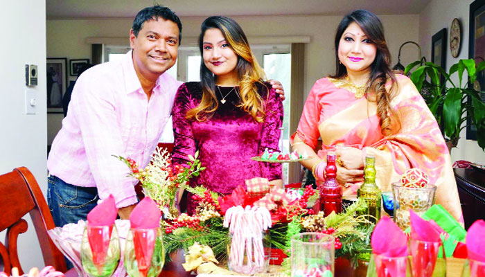 বড় দিনের ব্যস্ততায় টনি-প্রিয়া