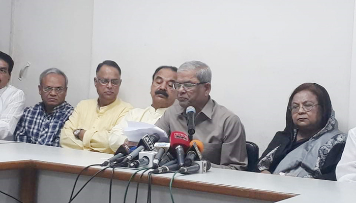 করোনা প্রাক প্রস্তুতিতে সরকার ব্যর্থ: ফখরুল