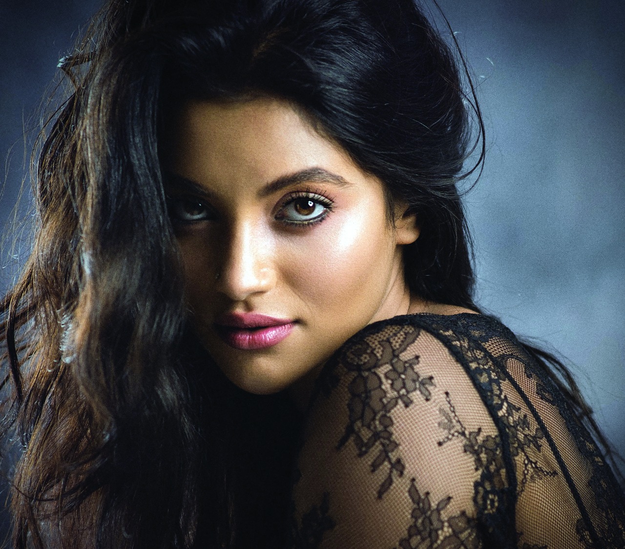 ব্লারড ঠোঁটের সাজ