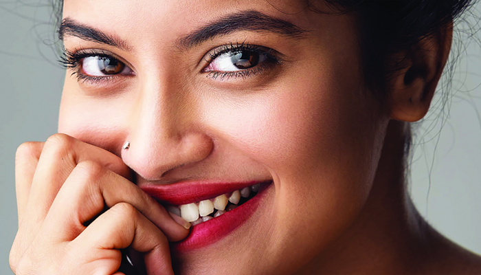 ব্লারড ঠোঁটের সাজ