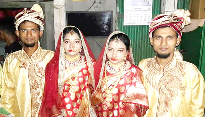 জমজ ভাইয়ের সঙ্গে জমজ বোনের বিয়ে