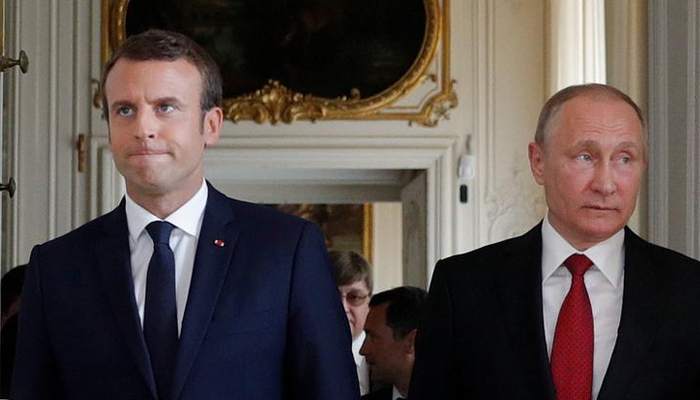 ম্যাক্রোর সঙ্গে দুই ঘণ্টা আলোচনায় পুতিন যা বললেন