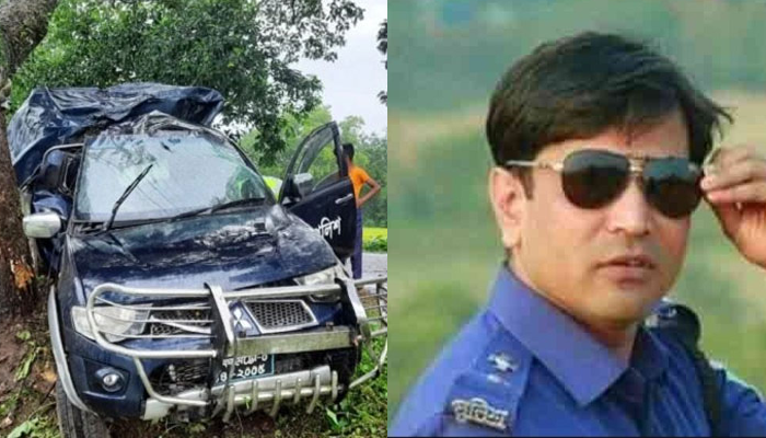 আসামি ধরে ফেরার পথে দুর্ঘটনায় পুলিশের গাড়ি, এসআই নিহত