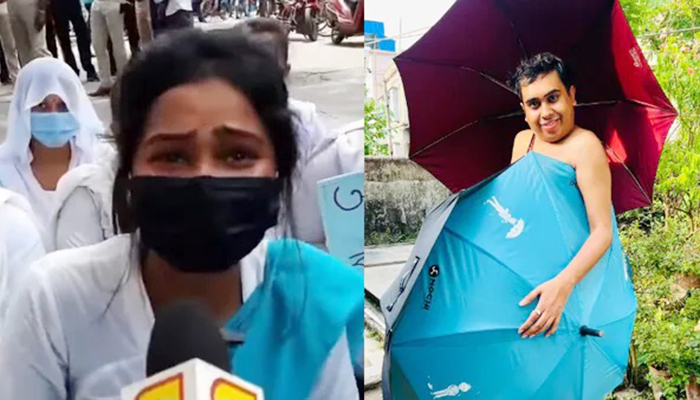 ‘আমব্রেলা’ বানানে ঘাম ছুটল এইচএসসি ফেল ছাত্রীদের (ভিডিও)