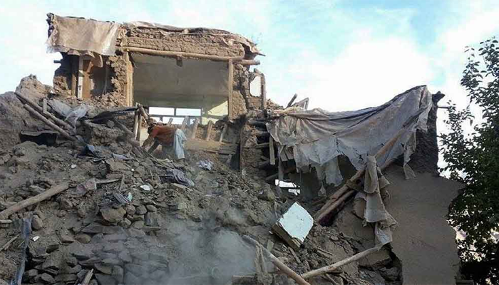 আফগানিস্তানে ভয়াবহ ভূমিকম্পে নিহত ৯৫০