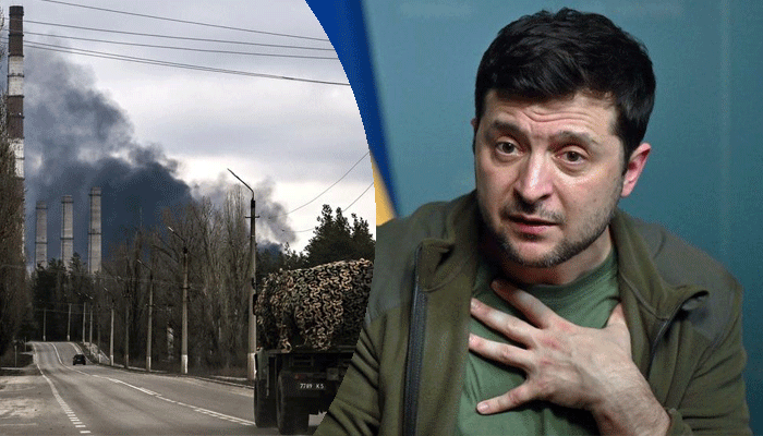 লুহানস্কের দুই শহর এখন মৃত নগরী