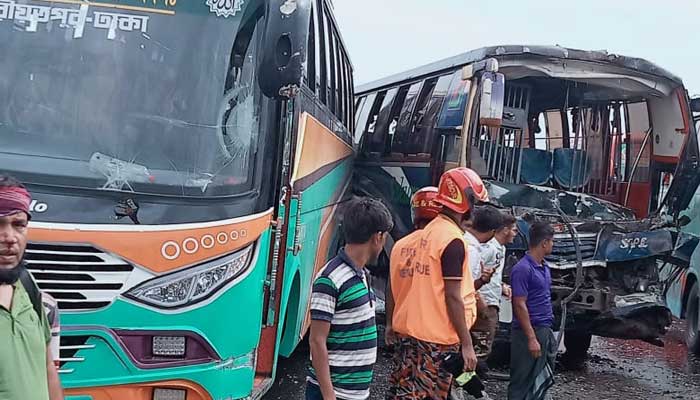 বঙ্গবন্ধু এক্সপ্রেসওয়েতে সড়ক দুর্ঘটনায় দুজন নিহত