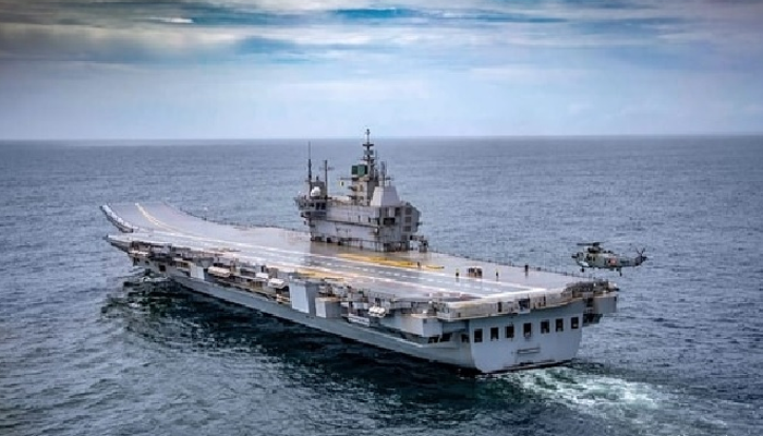 ভারতের তৈরি প্রথম বিমানবাহী রণতরীর উদ্বোধন