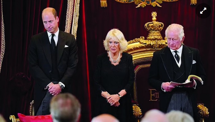 ব্রিটেনে চার্লস যুগ শুরু : প্রিন্স অব ওয়েলস উইলিয়াম