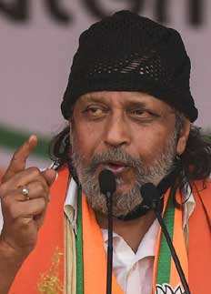 পশ্চিমবঙ্গ বিজেপির শীর্ষ কমিটিতে মিঠুন