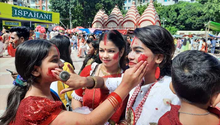 কৈলাসে ফিরলেন দুর্গা