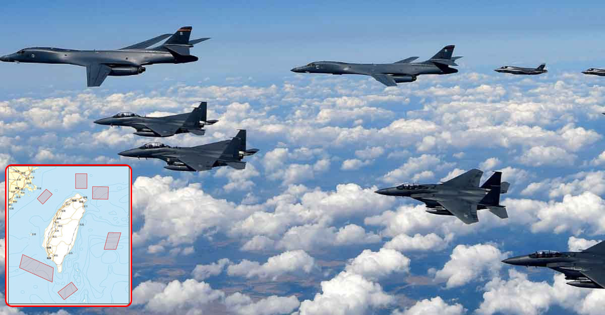 নজিরবিহীন সামরিক মহড়ায় যুক্তরাষ্ট্র-দক্ষিণ কোরিয়া