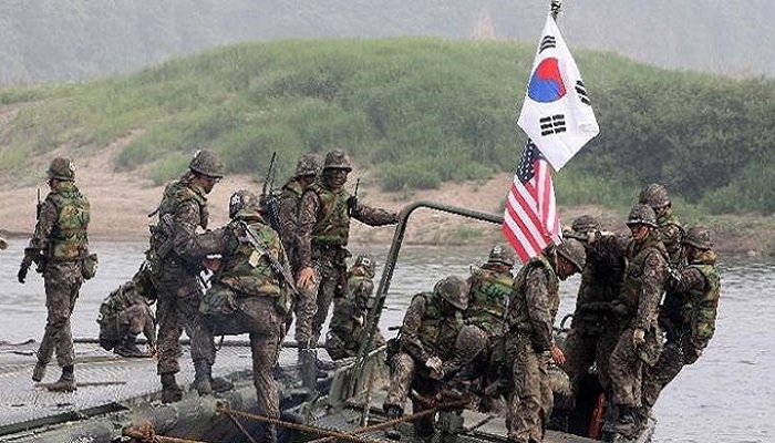 নজিরবিহীন সামরিক মহড়ায় যুক্তরাষ্ট্র-দক্ষিণ কোরিয়া