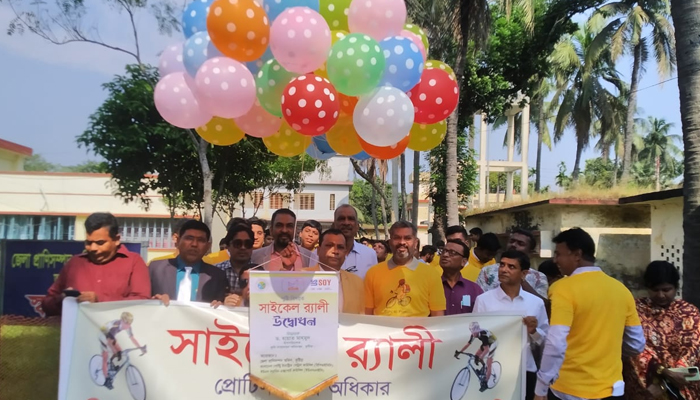 কুষ্টিয়ায় প্রোটিন সচেতনতায় সাইকেল শোভাযাত্রা অনুষ্ঠিত