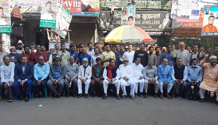 রাজধানীর সড়কে সড়কে আওয়ামী লীগের নিয়ন্ত্রণ