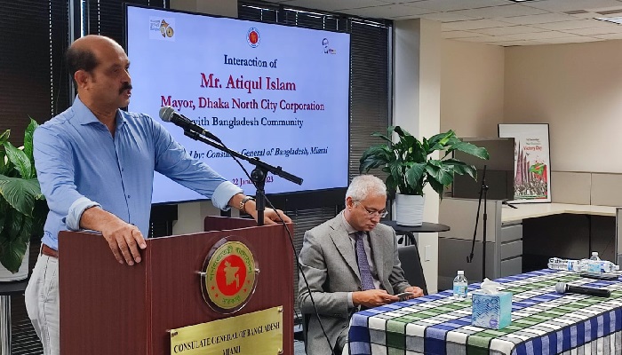 স্মার্ট সিটি গড়তে প্রবাসীদের সহায়তা চান মেয়র আতিক