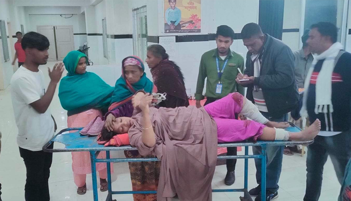 প্রবাসীর স্ত্রীর হাত-পা ভাঙলেন মাদক ব্যবসায়ী
