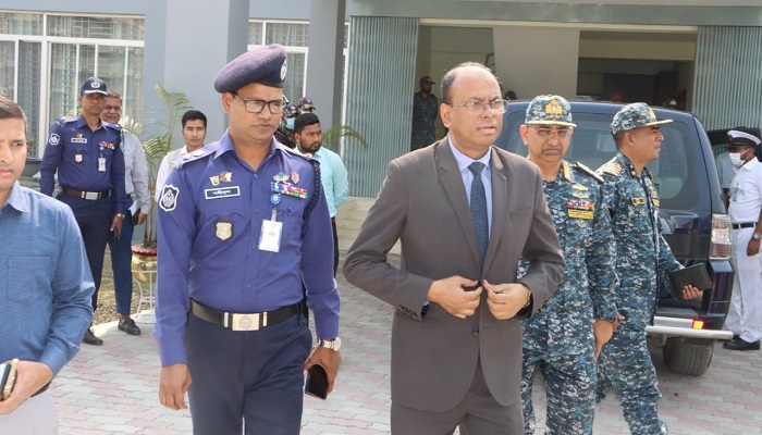 ভাসানচর আশ্রয়ণ কেন্দ্র পরিদর্শনে ৪ দেশের রাষ্ট্রদূত