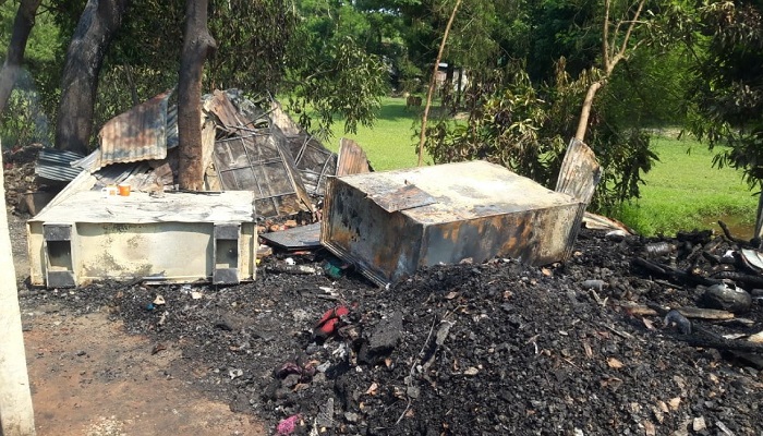 মিরসরাইয়ে পুড়লো তিন বসতঘর, ২০ লাখ টাকার ক্ষয়ক্ষতি