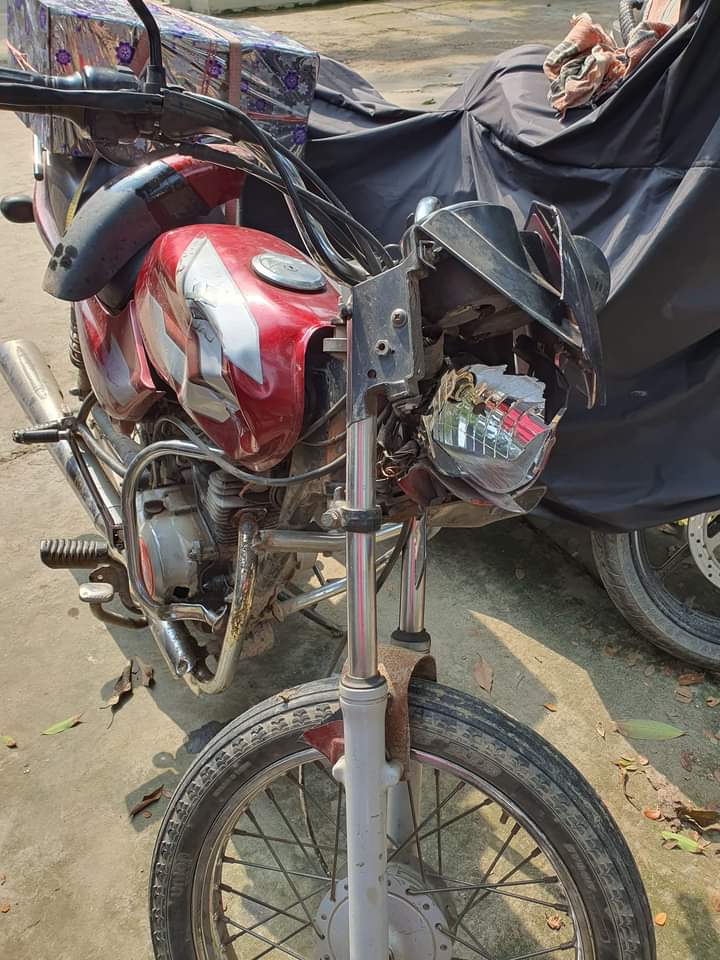 সড়ক দুর্ঘটনায় মোটরসাইকেল আরোহী নিহত