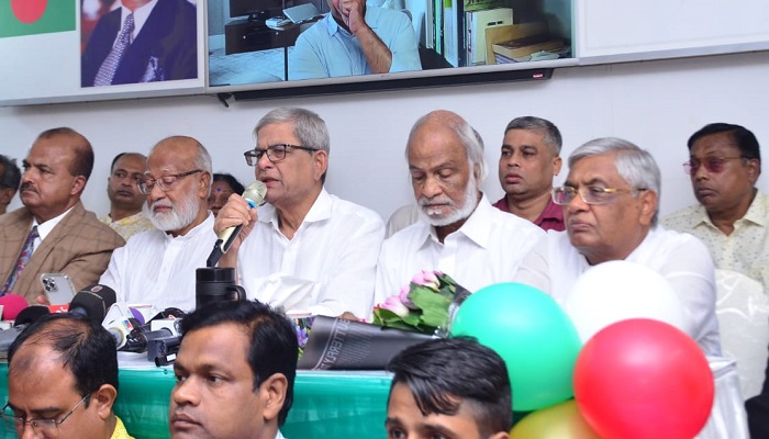 হিন্দু সম্প্রদায়ের সঙ্গে বিএনপির শুভেচ্ছা বিনিময়