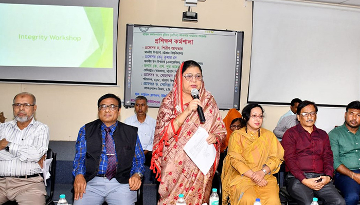 চবি'তে শুদ্ধাচার বিষয়ক প্রশিক্ষণ কর্মশালা অনুষ্ঠিত