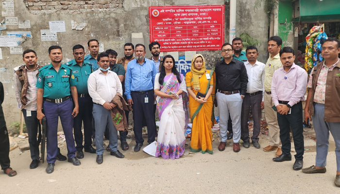 ঢাকায় ১০ তলা ভবনসহ সরকারি জমি উদ্ধার