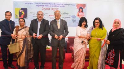 বীরাঙ্গনা-ফিলিস্তিনিদের সাহায্যার্থে সিলভীয়া পাণ্ডিতের চিত্র প্রদর্শনী