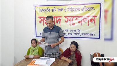 সংখ্যালঘু পরিবারে নির্যাতনের পর জমি দখলের অভিযোগ