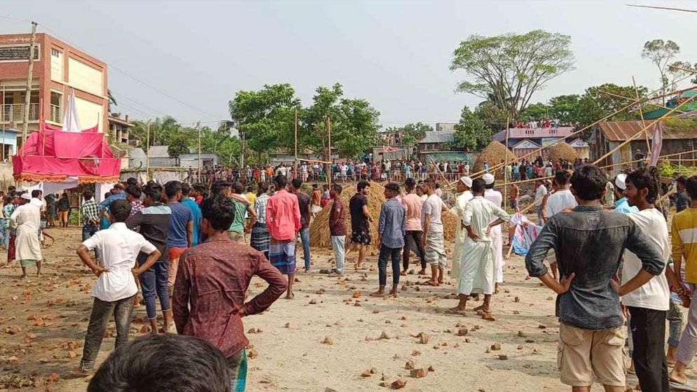 ব্রাহ্মণবাড়িয়ায় ২ পক্ষের সংঘর্ষে পুলিশসহ আহত অর্ধশতাধিক