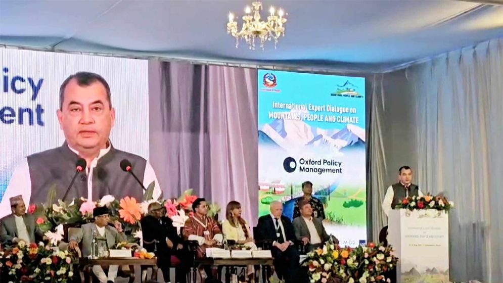হিমালয়সহ পাহাড়-পর্বত রক্ষায় বিশ্ববাসীকে ঐক্যবদ্ধ হতে হবে