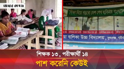 ১৩ শিক্ষকের স্কুলে পরীক্ষার্থী ১৪, পাশ করেনি কেউই