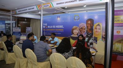 প্রথমদিনেই উপচেপড়া ভিড় ‘স্টাডি ইন ইন্ডিয়া এক্সপো’তে