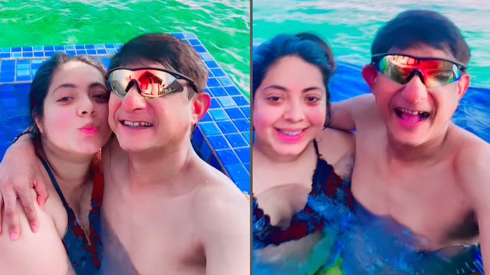 হানিমুনে গিয়ে খোলামেলা কাঞ্চন-শ্রীময়ী (ভিডিও)