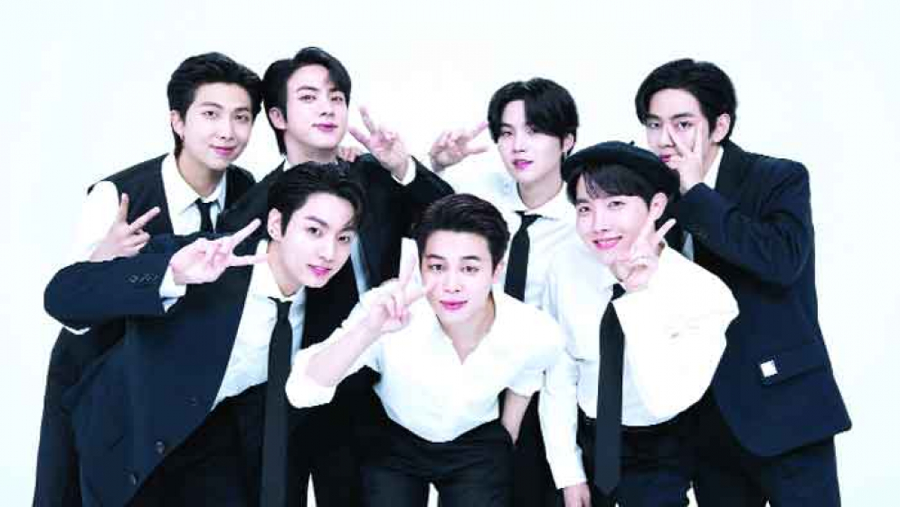 বিশ্বব্যাপী শীর্ষে ‘বিটিএস’