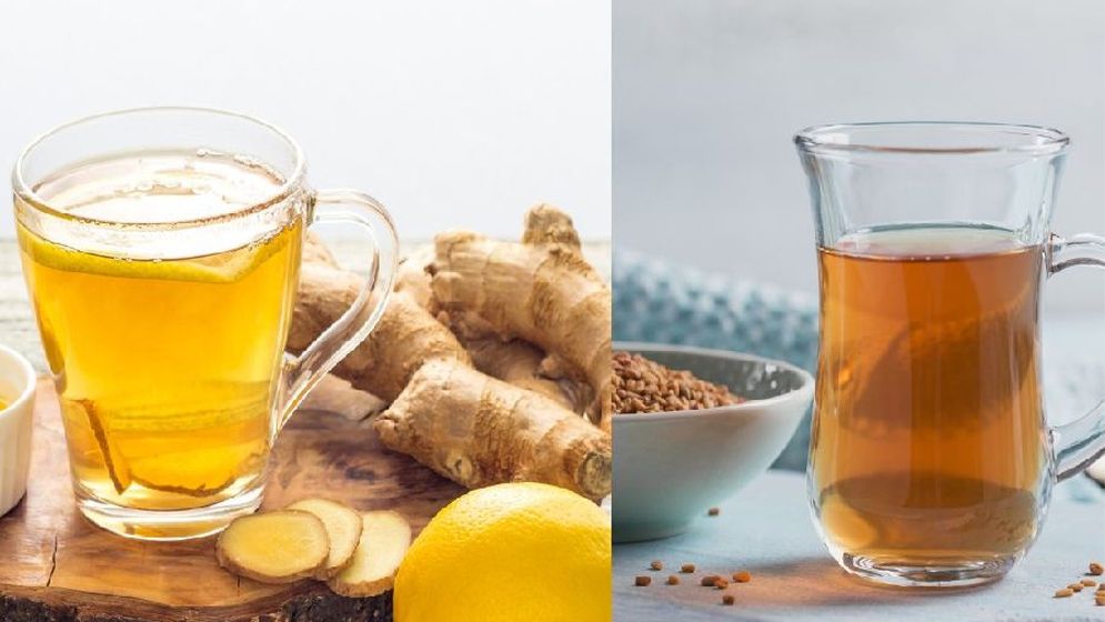 আদা চা না কি মেথি জল, মেদ কমাতে কোনটি বেশি উপকারী? 