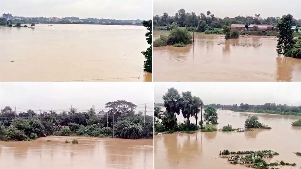 ভয়াবহ বন্যা, বাঁচার আকুতি ফেনীবাসীর