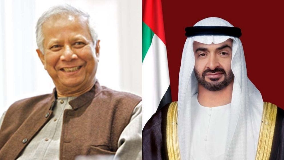 প্রধান উপদেষ্টাকে সংযুক্ত আরব আমিরাতের প্রেসিডেন্টের ফোন, যে আলাপ হলো
