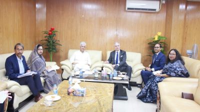 শিল্প উপদেষ্টার সঙ্গে সুইজারল্যান্ডের রাষ্ট্রদূতের সাক্ষাৎ