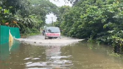 টানা বর্ষণ ও পাহাড়ি ঢলে ফটিকছড়ির নিম্নাঞ্চল প্লাবিত