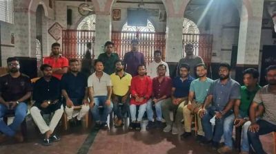 পুরান ঢাকায় মন্দিরে মন্দিরে পাহারায় জবি ছাত্রদল
