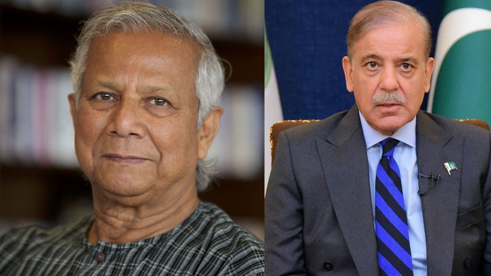 ড. ইউনূসকে পাকিস্তান প্রধানমন্ত্রীর ফোন, যে আলাপ হলো