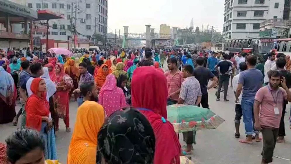 শ্রমিকদের সঙ্গে আইনশৃঙ্খলা বাহিনীর সংঘর্ষ, নিহত ১ ও গুলিবিদ্ধ ৪
