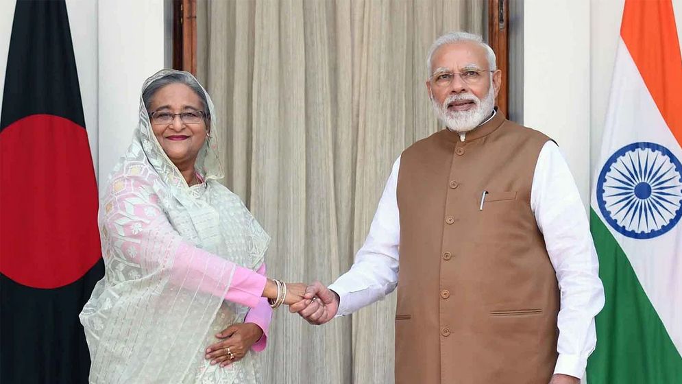 জনগণ নয়, শেখ হাসিনার সঙ্গে সম্পর্ক ছিল ভারতের